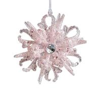 Ornements D'ange - 4,72x4,53 Pouces Tranches De Bois Ange Ailes, Ornements D'ange En Verre Pour Décorations, Pendentif Flocon De Neige En Forme De Nœud | Décoration D'arbre De Noël Pour Jardin, Pépin