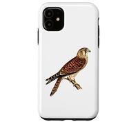 Ornitología común de aves rapaces halcón halcón cernícalo Carcasa para iPhone 11