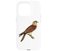 Ornitología común de aves rapaces halcón halcón cernícalo Carcasa para iPhone 15 Pro