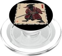 Ornitorrinco Animal Arte Japonés Samurai Ukiyo-e PopSockets PopGrip para MagSafe