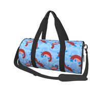 Ornitorrinco Animal Salvaje de Dibujos Animados Lindo, Bolsa de Viaje de Gran Capacidad, Bolso Redondo, Bolsa de Viaje Deportiva, Bolsa de Mano, Bolsa de Fitness
