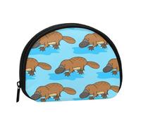 Ornitorrinco Australiano Divertido, Bolsa pequeña para Guardar Toallas sanitarias y Maquillaje, Monedero para cosméticos de Mujer.