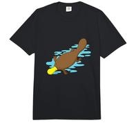 Ornitorrinco Australiano en Agua de un Bosque Comfort Colors Adult Heavyweight T-Shirt