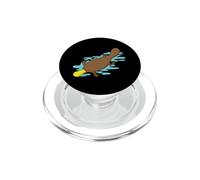 Ornitorrinco Australiano en Agua de un Bosque PopSockets PopGrip para MagSafe