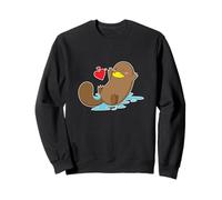 Ornitorrinco Enamorado Sudadera