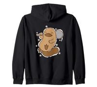 Ornitorrinco Jugando Tenis Sudadera con Capucha