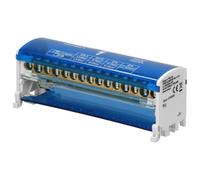 Orno 1 x X, color blanco LZ-8201/15 Bloque de Distribucion 2 filas 15 hilos