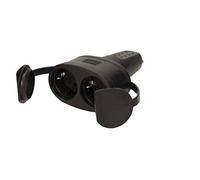 ORNO AE-13117 (GS) Alargador Enchufe Hembra De Goma Doble Hermética 2p + Z Ip44 Versión Schuko