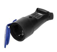 ORNO AE-1370 (GS) Enchufe Schuko Taller Exterior Impermeable IP44 Negro - Producto para el Mercado Alemán