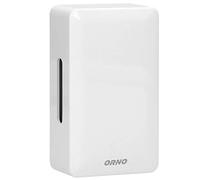 ORNO BREVIS Mini Timbre Electromecánico de Dos Tonos 230V - Timbre Casa sin Transformador Incorporado (Blanco)