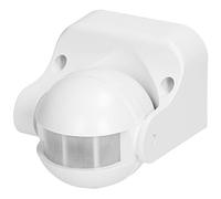 Orno Sensor de movimiento exterior CR-201 – Ajuste vertical, IP44, 1200W (Blanco)