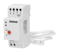 ORNO CR-219 Interruptor Crepuscular 10W - 2300W IP65 Resistente al agua (Precableado montado en DIN)