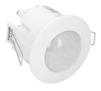 ORNO OR-CR-207 Sensor de Movimiento Interior 360 Grados IP20, montado a RAS, Ajuste de Tiempo y Rango de Sensor de Presa 6m