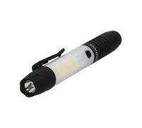 Orno or de lt de 1516, linterna 1 led cob, plástico, 3 watts, blanco/
