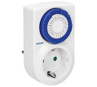 ORNO PRE-427 Mini Temporizador Enchufe Schuko (Tipo F) 3500W