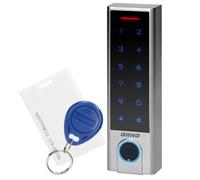 ORNO ZS-826 Cerradura con Huella Digital - Bluetooth - Lector De Tarjetas - Etiquetas de Proximidad - IP68
