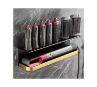 (Oro A) Estante de almacenamiento multifuncional adecuado para rizadores y secadores de pelo Dyson, con almacenamiento