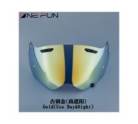 (Oro arcoíris) Visera para casco Arai Tour Cross 3 TX3 XD4, protector de visera, lente fotocromática,