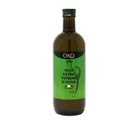 Oro Campania - Aceite de Oliva Virgen Extra 100% Italiano, extraído en frío, afrutado ligero-medio, aromas frescos de aceitunas recién recolectadas, sabor equilibrado, 6x1L