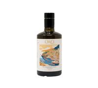 Oro Campania - Aceite de Oliva Virgen Extra, Monocultivar Favolosa, 100% Italiano, Extraído en Frío, Afrutado Elegante con Toques de Almendra y Notas Florales, 6x500 ml