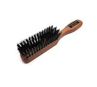 Oro Cepillo de pelo de tejón, recto, 100% wildschwe inbors peral, de 4 filas