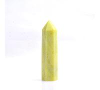 Oro natural, berilo hexagonal, punto de cristal, roca, mineral, muestra, decoración moderna del hogar, regalos, berilo dorado, 61-70 mm