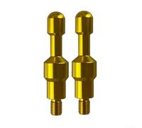 Oro para tornillos roscados m10 para cubiertas de espejo retrovisor dorado (oro)