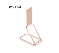 (Oro rosa) 1 soporte pieghevole universale girevole a 360, ultra sottile, per telefono, anello da