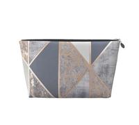 Oro Rosa geométrico, Bolsa de artículos de tocador Bolsa de Maquillaje Bolsa de cosméticos Bolsa de artículos de tocador de Viaje portátil