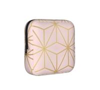 Oro Rosa Metalizado Astral,Bolsas para Guardar compresas sanitarias, Bolsas para la menstruación para Mujeres y Adolescentes.