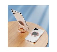 (ORO ROSA) Supporto ad anello per telefono, supporto per dito, impugnatura girevole a 360, supporto