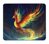 Oro Tappetino Mouse Piccolo 230x180x3mm, Tappetino Scrivania con Bordo Cucito, Mousepad Impermeabile e Antiscivolo, Pratica e Facile da Pulire, Accessori Gaming e Accessori PC Regalo, Phoenix B-5951