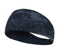 Oro y cabello unisex sudor correr fitness bandas para deporte mecha yoga elástico gato cámara, Le Noir, Talla única