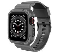 OROBAY Compatible con Apple Watch Band de 1.77 pulgadas, 1.73 pulgadas, 1.65 pulgadas, con funda, correa resistente a prueba de golpes para iWatch SE2 SE Series 9/8/7/6/5/4/3/2/1 de 45 mm, 44 mm, 42