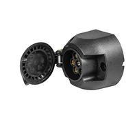 OROK - Enchufe Hembra para remolques, Base Remolque de 7 Pines - 1 Pieza - Plástico - Enchufe para Instalar en el vehículo - Apto para Todo Tipo de vehículos - Accesorios universales para Remolque