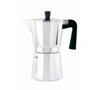 Oroley Cafetera italiana New Vitro de aluminio, 3 tazas