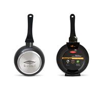 Oroley - Sartén Antiadherente Praktika | Ecológica | para Inducción, Vitrocerámica, Gas | Hecha de Aluminio Prensado | Medida Pequeña | 24 cm