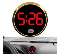 Orologio Digitale Da Cruscotto, Orologio Digitale Pesr Auto | Orologios Digitales Rotondo Da Cruscotto Automatico | Per Autos Dall'aspetto Elegante Per SUV, Berline, Piccole Auto, Camper, Ca