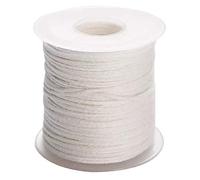 Orolotay 1 Rollo, 200 Pies/61 Metros, Mecha para Velas, Mecha Tejida de AlgodóN para Velas, Material para Hacer Velas DIY, NúCleo de Sin Humo