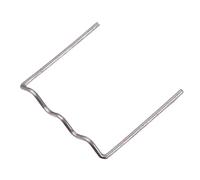 Orolotay 100 Piezas Grapas en Caliente MáQuina de ReparacióN de PláStico Automotriz Grapadora Ondulada de Soldadura para Reparar Suministros de Parachoques de Coche, 0,6 Mm