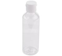 Orolotay 4 X 100Ml Plastic Clear Flip Bottles Travel Shampoo Lotion Cosmetic Container
