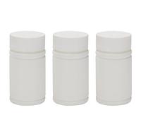 Orolotay PláStico Vacío Medicina Contenedor 3Pcs