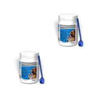 Orozyme Bucco-Fresh Plaque Off, paquete de 2 unidades, 2 unidades de 40 g, pienso complementario para perros y gatos, se puede utilizar para el cuidado dental y la higiene de la mandíbula