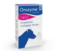 Orozyme Oradental Colágeno Tiras Colágeno Limpieza Escamas para Perros S 224g