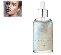 Orp-hic Body Shimmer - Glowing Body Shimmer Dry Oil - Op-phic Body Glitter Oil, Orp-hic Shimmer Dry Oil, Glitter Body Oil,Face & Body Glow Shimmer Lotion Radiance All In One Makeup (Gold Glow)