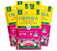 Orphea 4 protectores de hojas para cajones y armarios, protege la lana y las fibras naturales con perfume de pachulí de Malasia, 4 paquetes de 12 hojas cada una