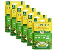 Orphea Salvalana - 6 paquetes de 12 hojas de madera de cedro y Virginia, para cajones y armarios, para lana y ropa toda la temporada