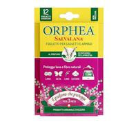 Orphea Salvalana - Hojas para cajones y armarios, Protege la Lana y la Ropa Toda la Temporada, Perfume de pachuli de Malasia, 12 Hojas emanatorias