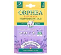 Orphea Salvalana - Papel antipolillas con perfume natural de lavanda, 4 paquetes