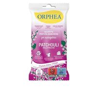 Orphea Toallitas de 20 piezas - Hojas perfumadas para ropa de cama - Fragancia pachulí fresca y envolvente - colada perfumada y más fácil de planchar - Efecto antiestático y colores brillantes